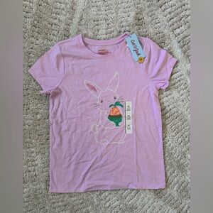 Cat & Jack short-sleeve bunny graphic t-shirt in light purple